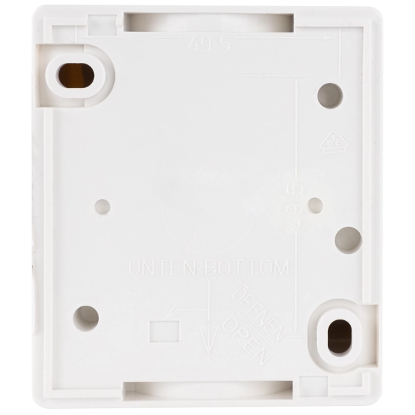 Interrupteur Va-et-vient REV Ritter AquaForm AP – Blanc – IP44 (protection Contre Les Projections D’eau) – Pour Cave, Garage, Atelier